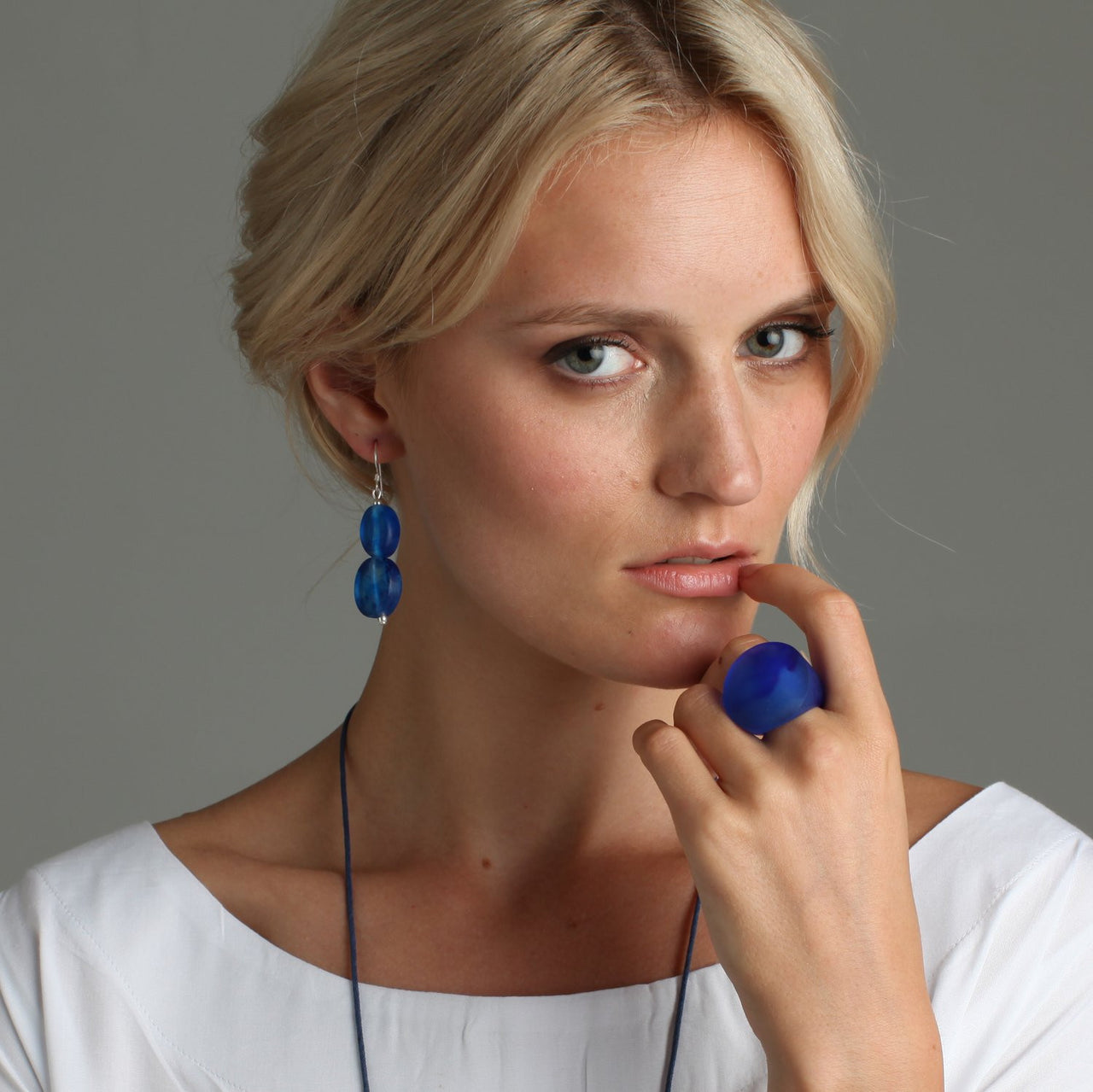 'Celestial' Earrings - Polka Luka Resin Jewellery