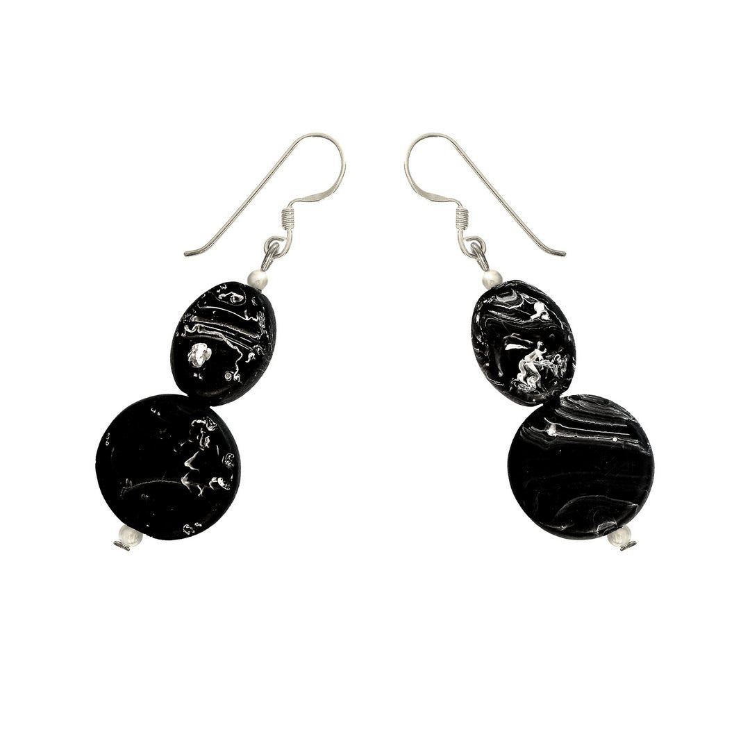 'Celestial' Earrings - Polka Luka Resin Jewellery