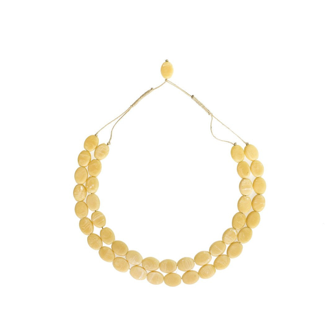 'Constellations' Resin Double Strand Necklace - Polka Luka Resin Jewellery