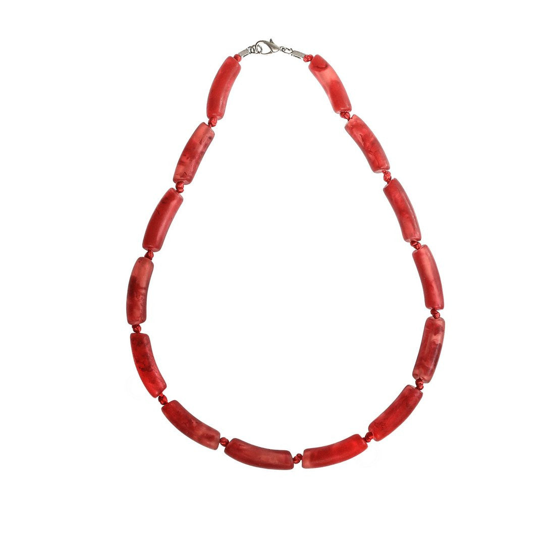 'Eclipse' Short Resin Necklace - Polka Luka Resin Jewellery