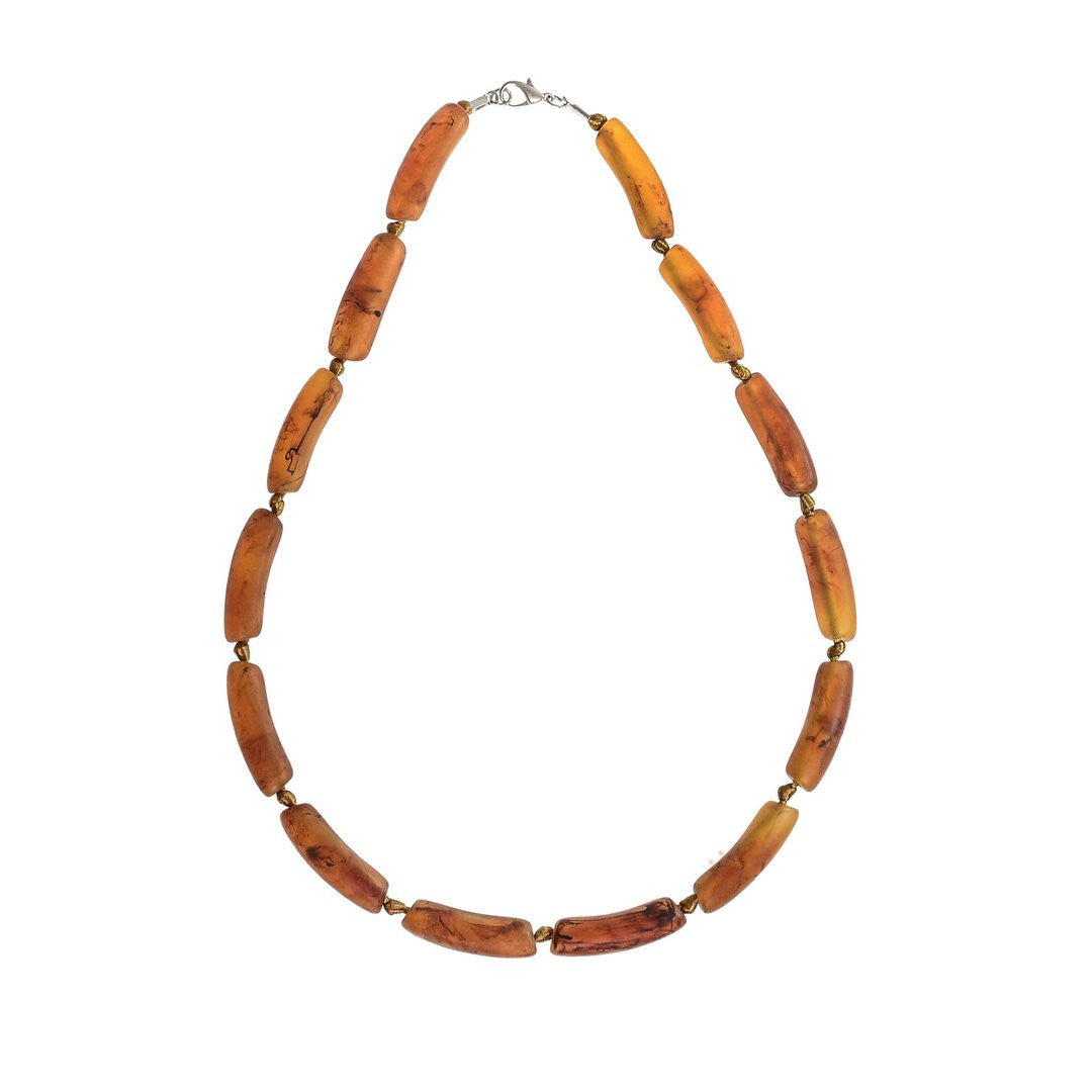 'Eclipse' Short Resin Necklace - Polka Luka Resin Jewellery
