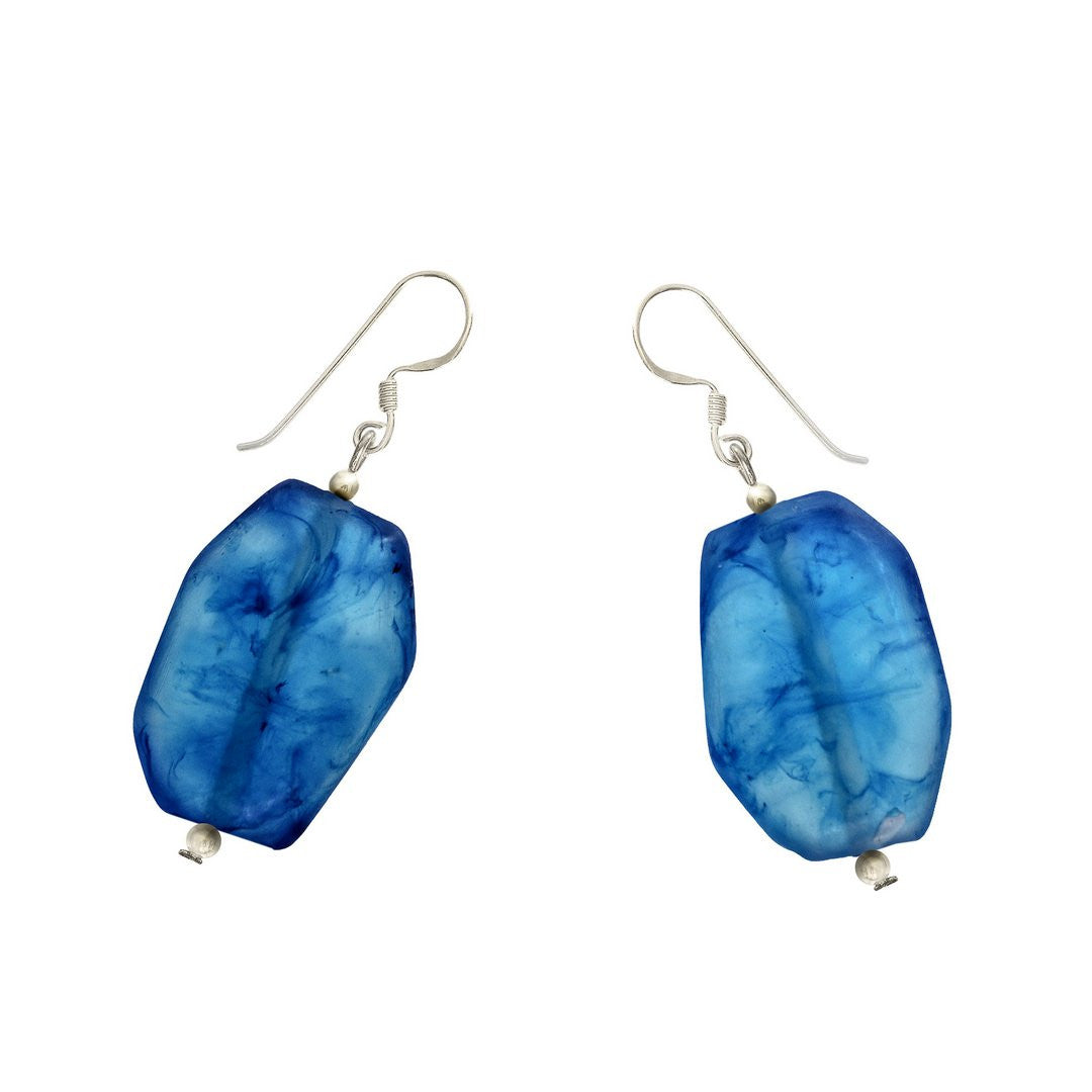 'Galactic' Resin Earrings - Polka Luka Resin Jewellery