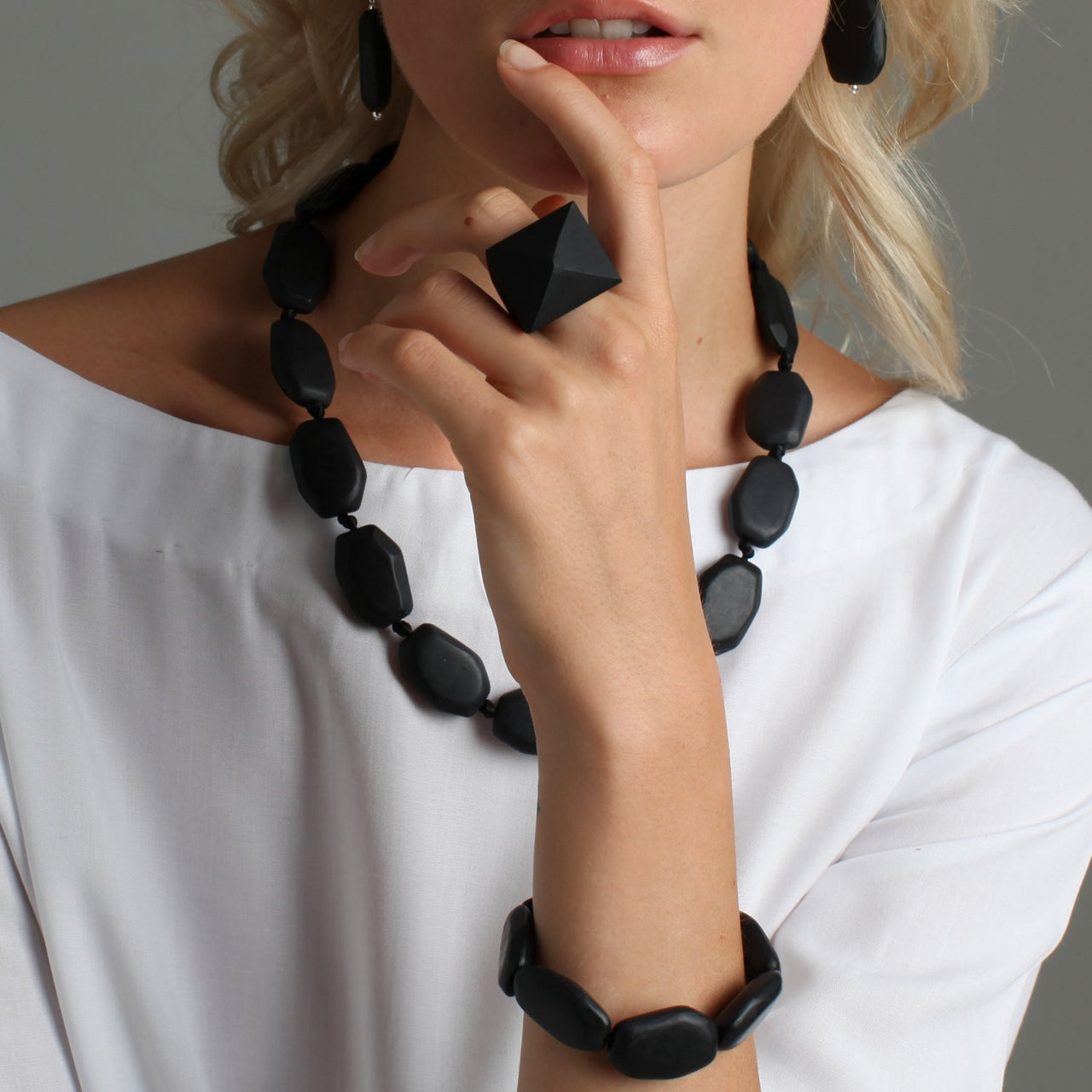 'Galactic' Resin Ring - Polka Luka Resin Jewellery