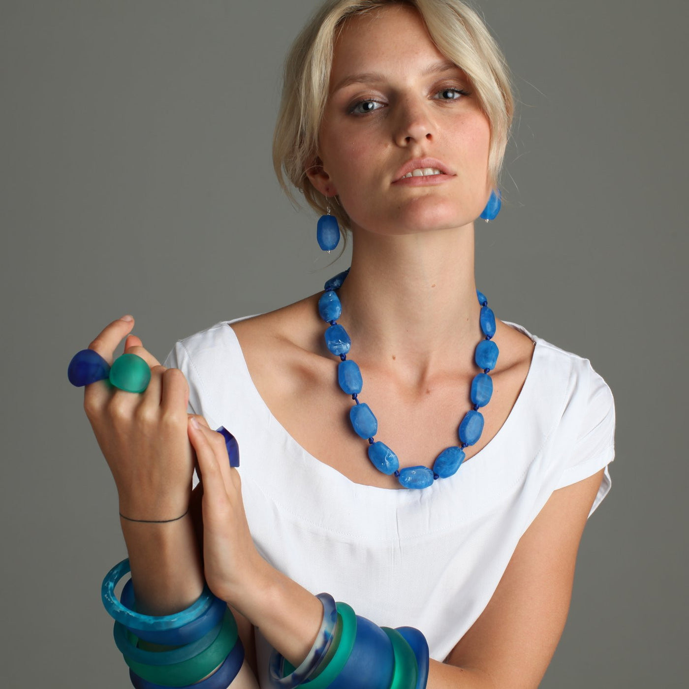 Resin store necklace designs