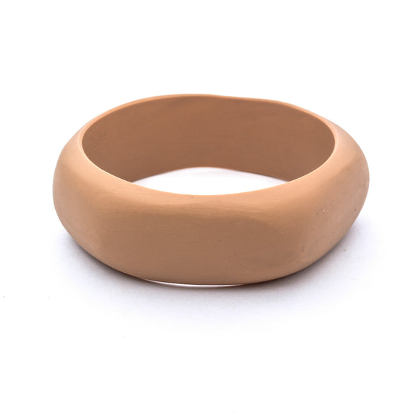 Havana Resin Bangle - Polka Luka Resin Jewellery