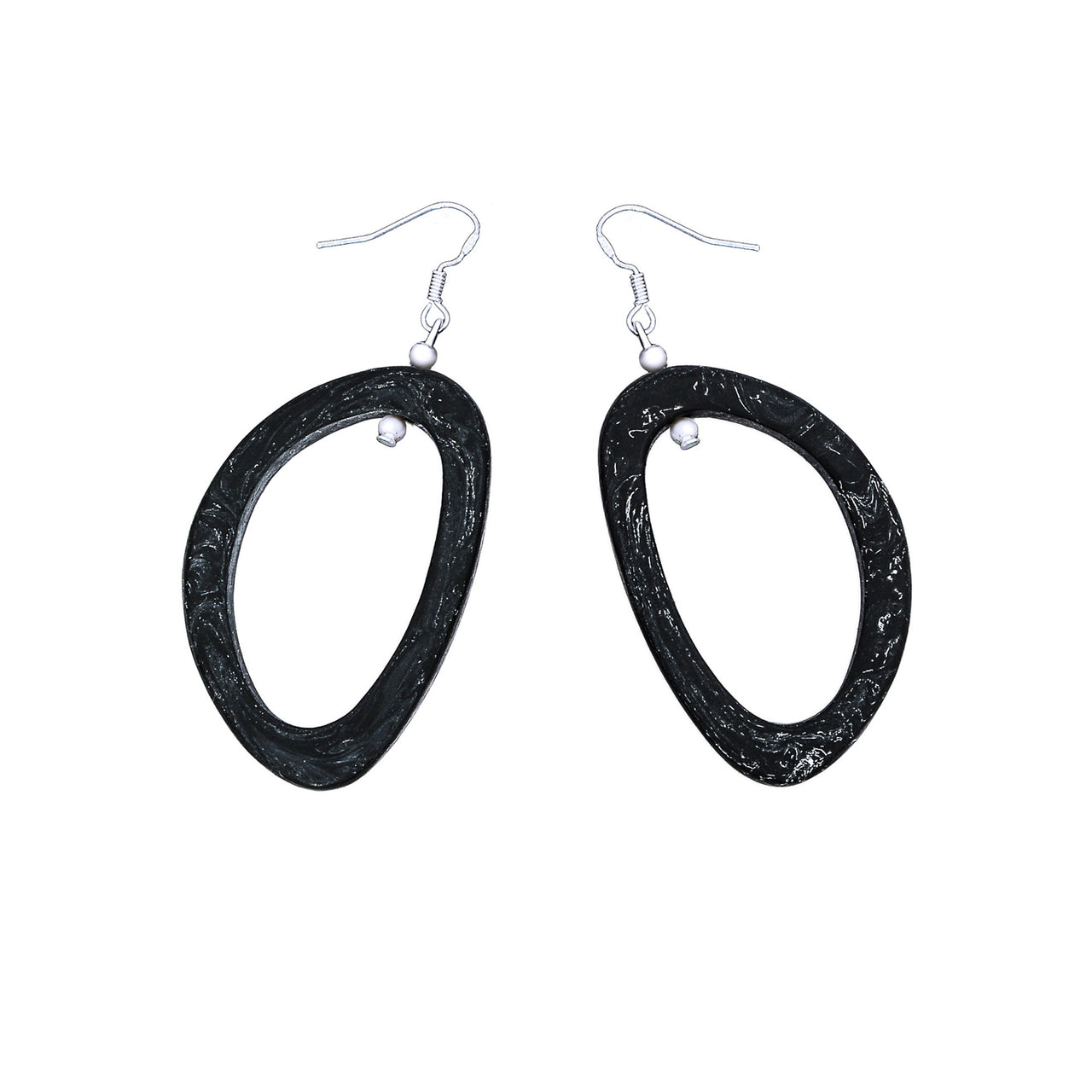 Havana Resin Earrings - Polka Luka Resin Jewellery