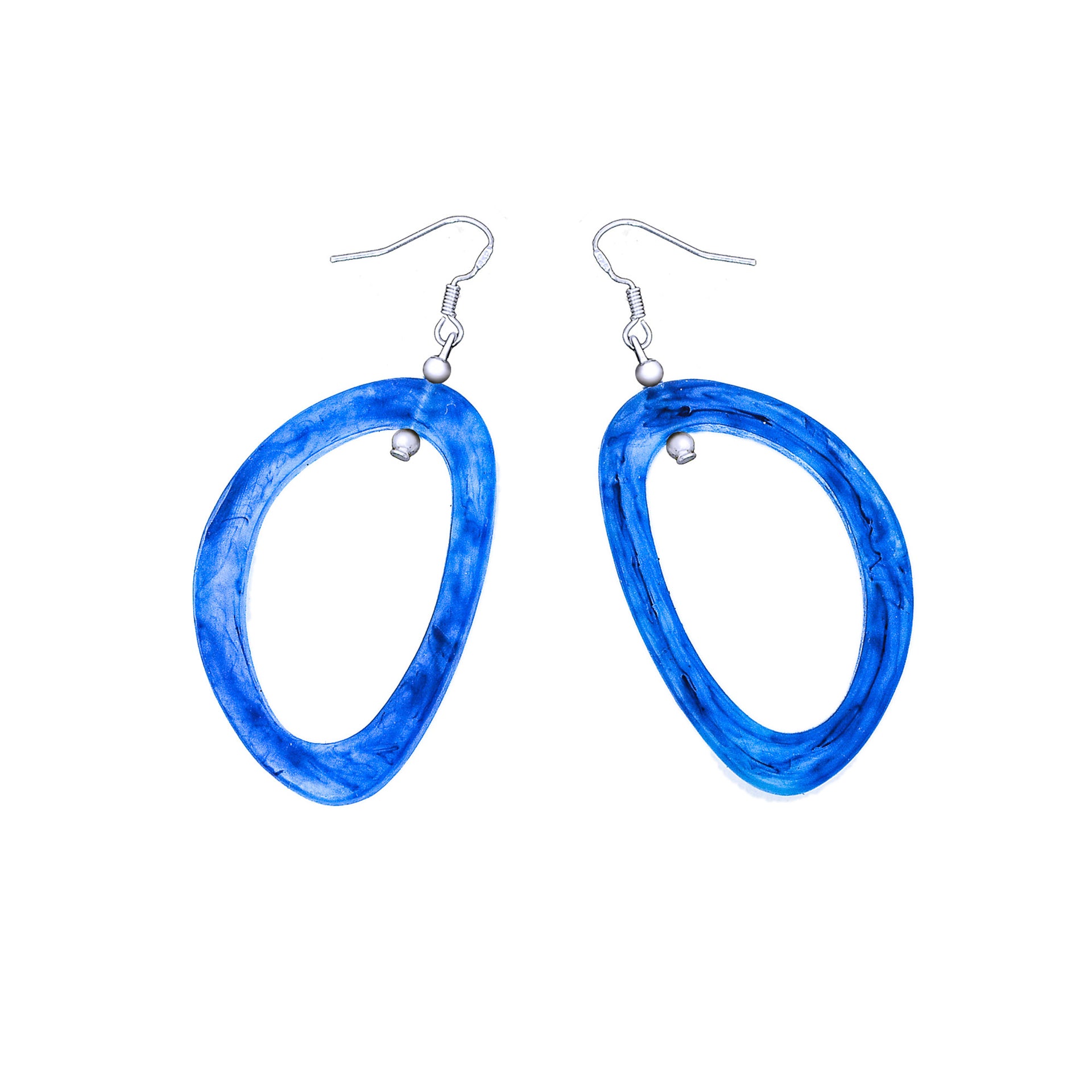 Havana Resin Earrings - Polka Luka Resin Jewellery
