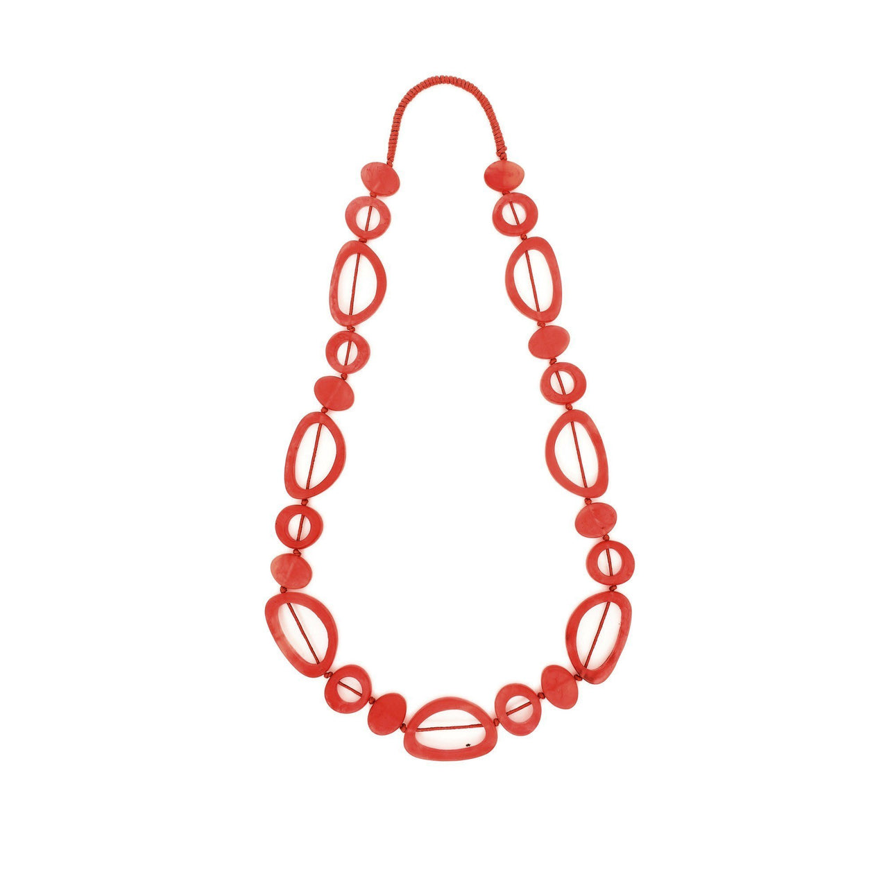 Havana Long Resin Necklace - Polka Luka Resin Jewellery