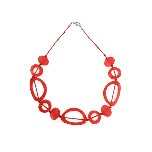 Havana Short Necklace - Polka Luka Resin Jewellery