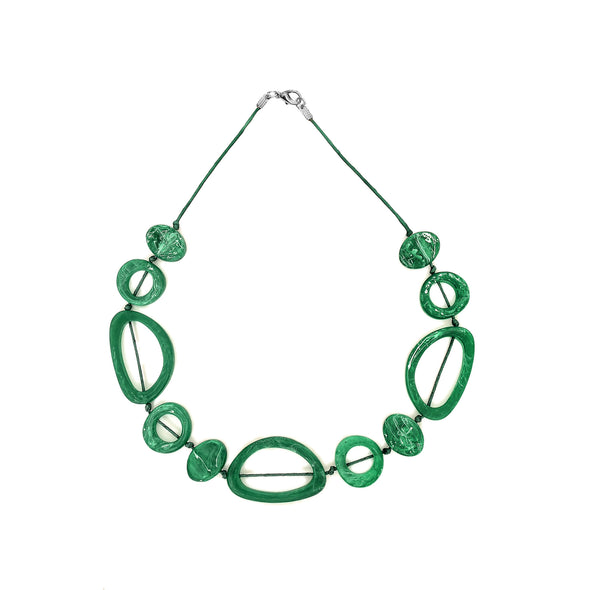 Havana Short Necklace - Polka Luka Resin Jewellery