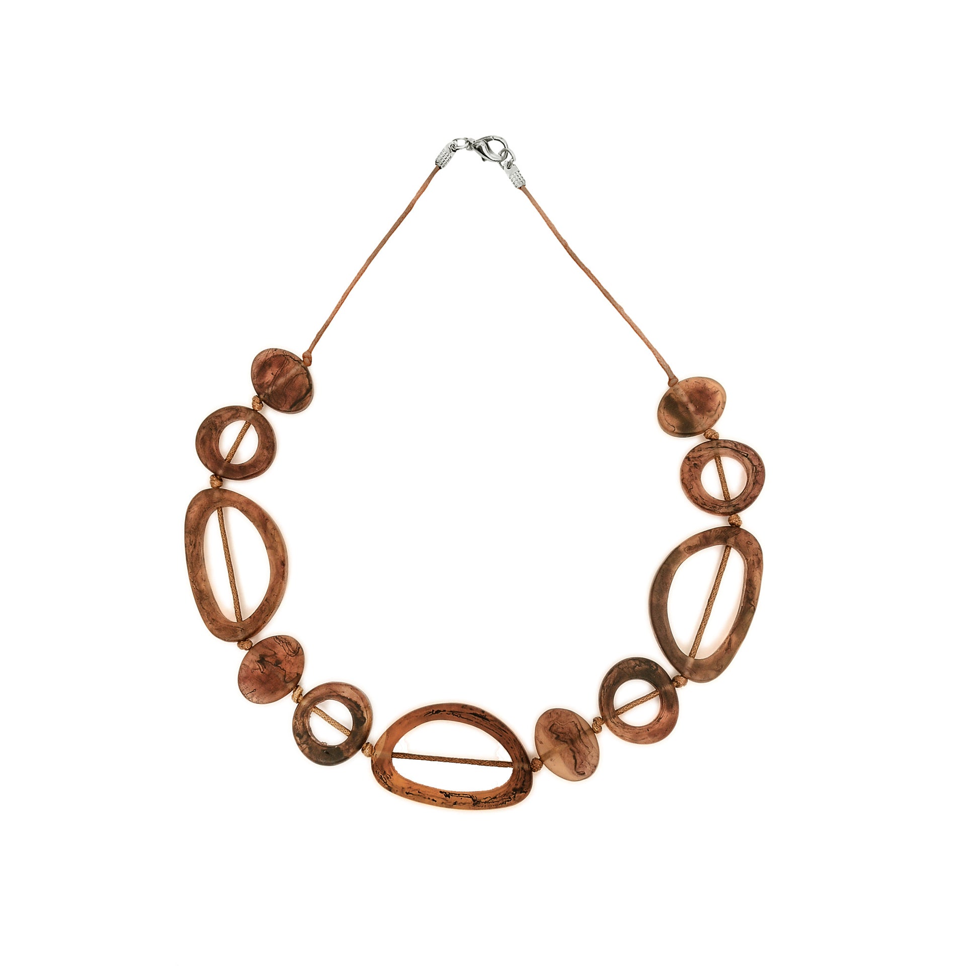 Havana Short Necklace - Polka Luka Resin Jewellery