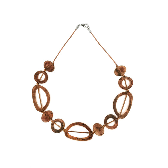 Havana Short Necklace - Polka Luka Resin Jewellery