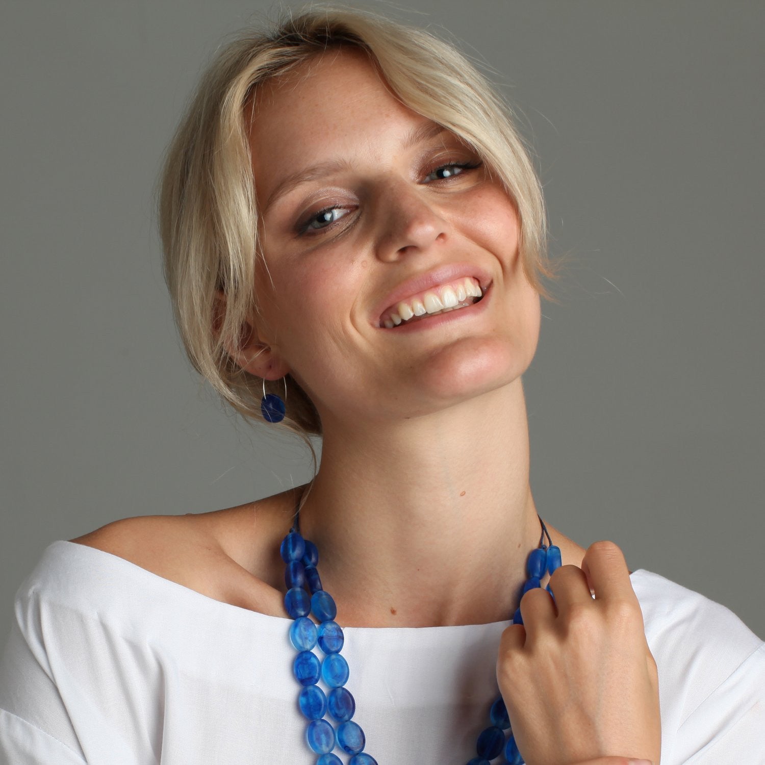 'Orbit' Resin Earrings - Polka Luka Resin Jewellery