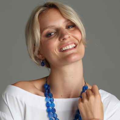 'Orbit' Resin Earrings - Polka Luka Resin Jewellery