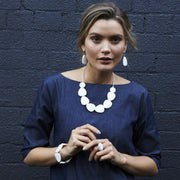 Ladakh Resin Necklace - Polka Luka Resin Jewellery