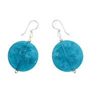 'Luna' Grande Earrings - Polka Luka Resin Jewellery