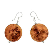 'Luna' Grande Earrings - Polka Luka Resin Jewellery