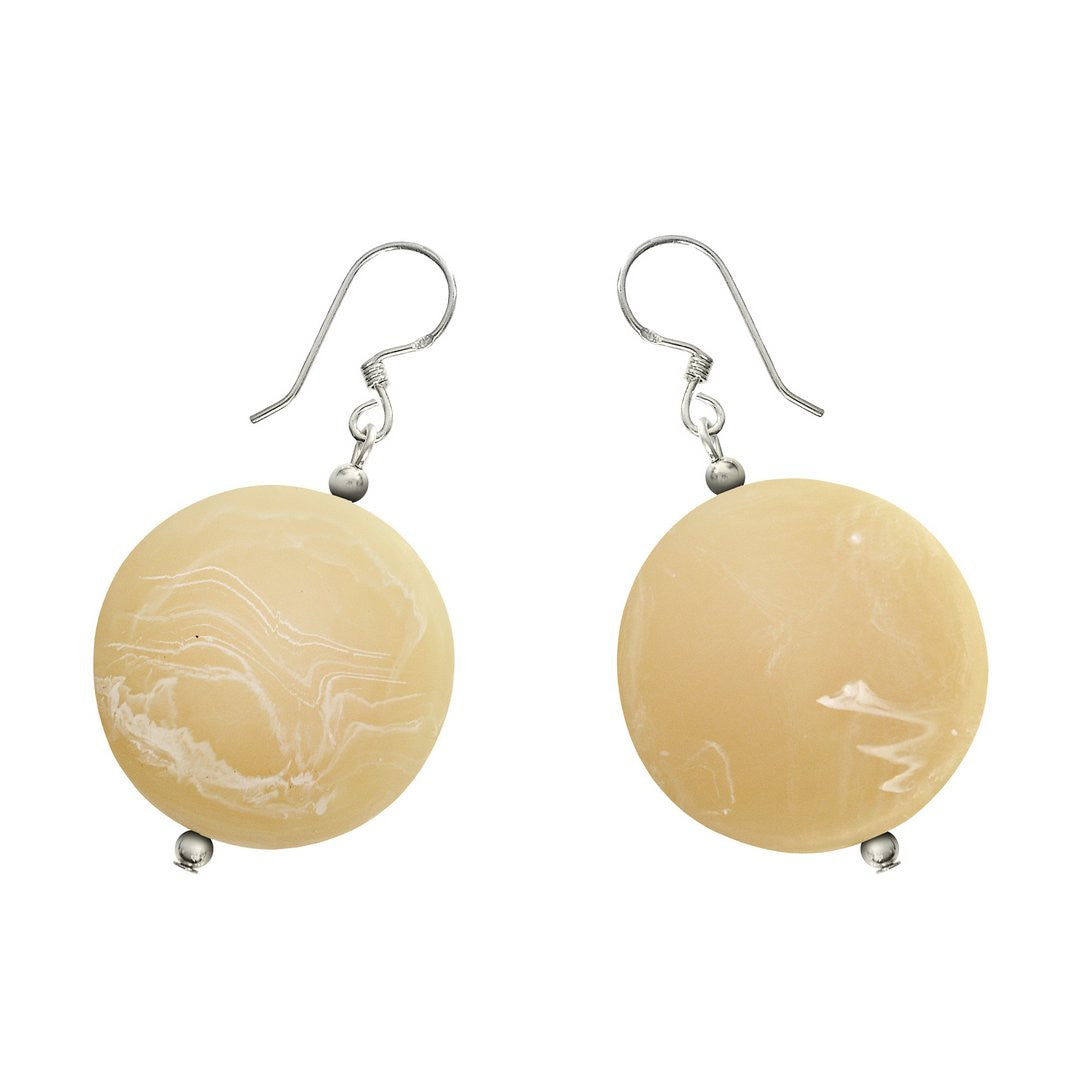 'Luna' Grande Earrings - Polka Luka Resin Jewellery
