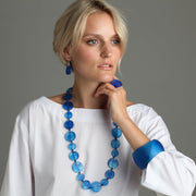 'Luna' Long Resin Necklace - Polka Luka Resin Jewellery