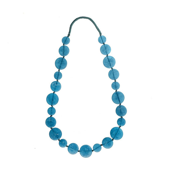 'Luna' Long Resin Necklace - Polka Luka Resin Jewellery