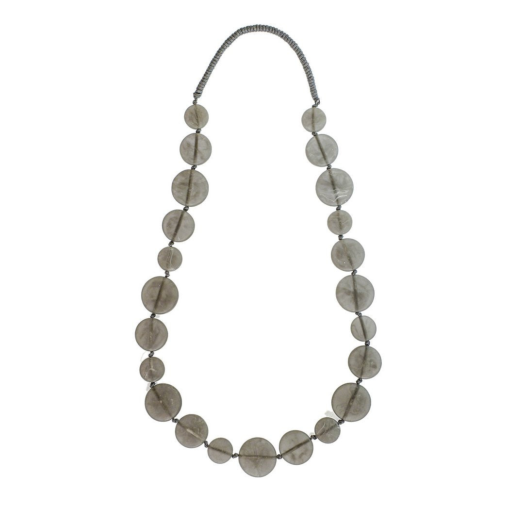 'Luna' Long Resin Necklace - Polka Luka Resin Jewellery