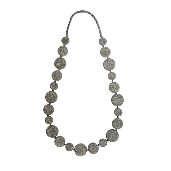 'Luna' Long Resin Necklace - Polka Luka Resin Jewellery
