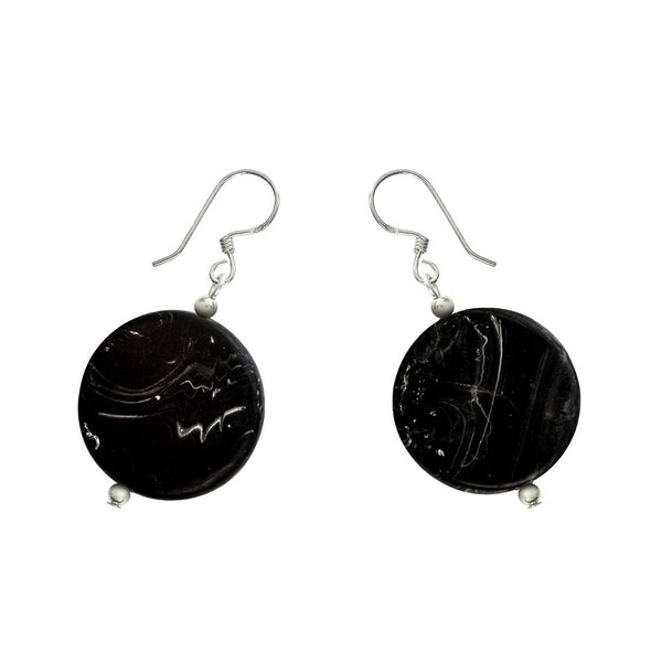 'Luna' Medium Earrings - Polka Luka Resin Jewellery