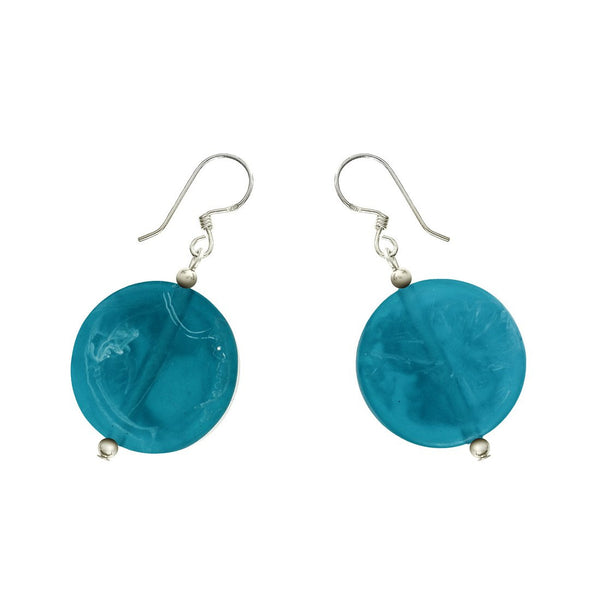 'Luna' Medium Earrings - Polka Luka Resin Jewellery