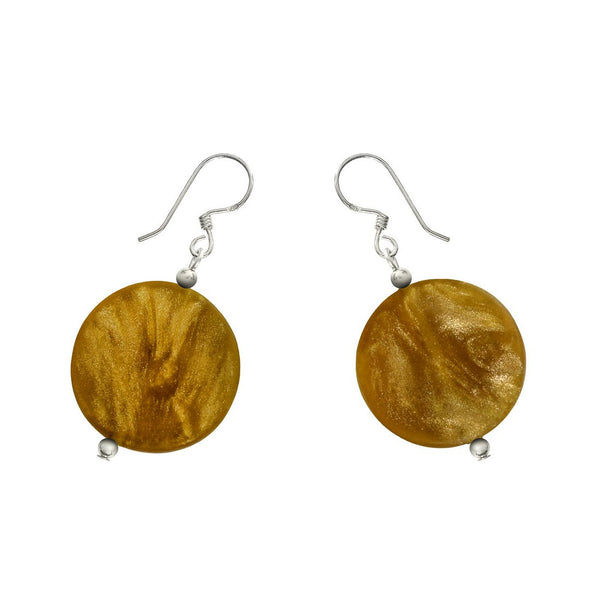 'Luna' Medium Earrings - Polka Luka Resin Jewellery