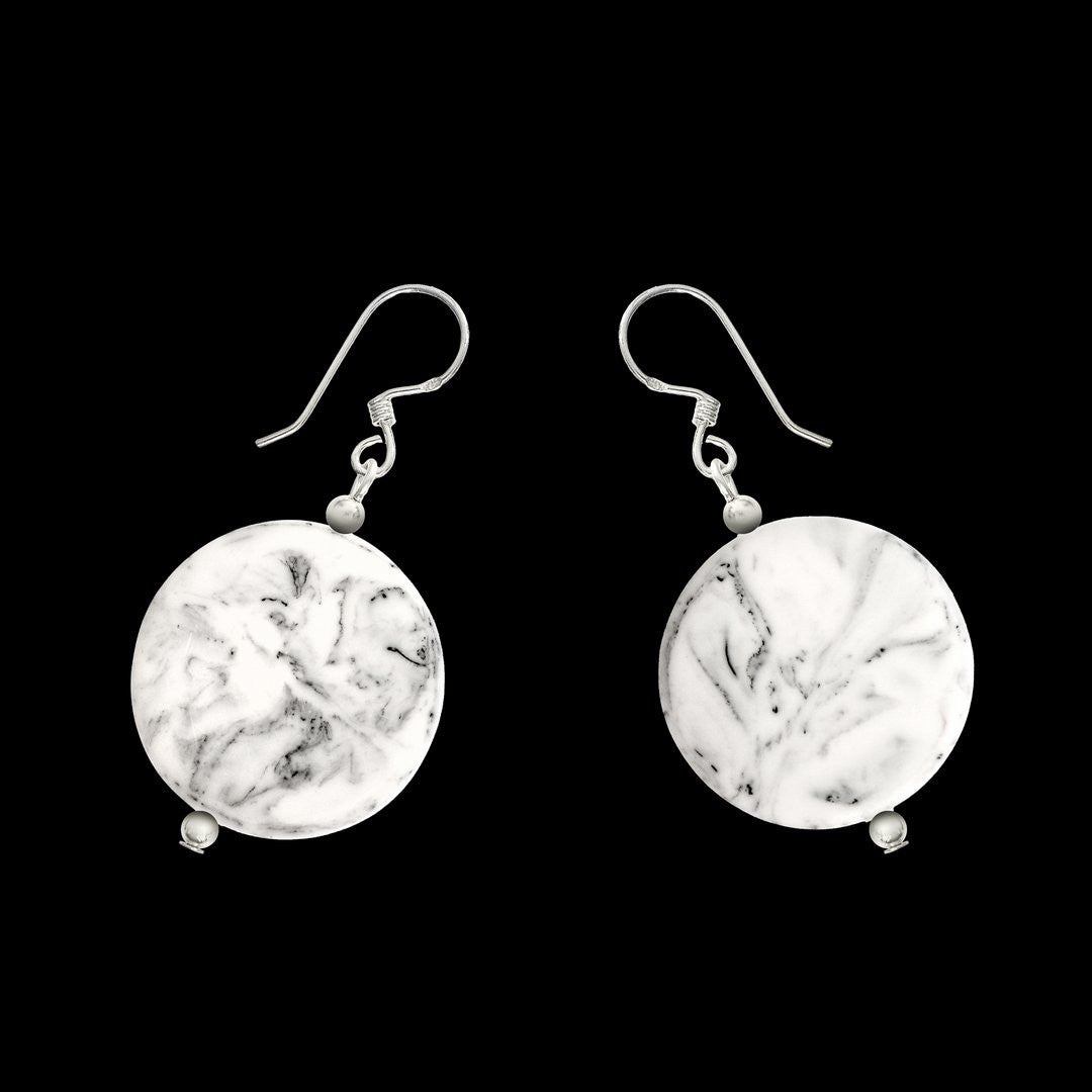'Luna' Medium Earrings - Polka Luka Resin Jewellery