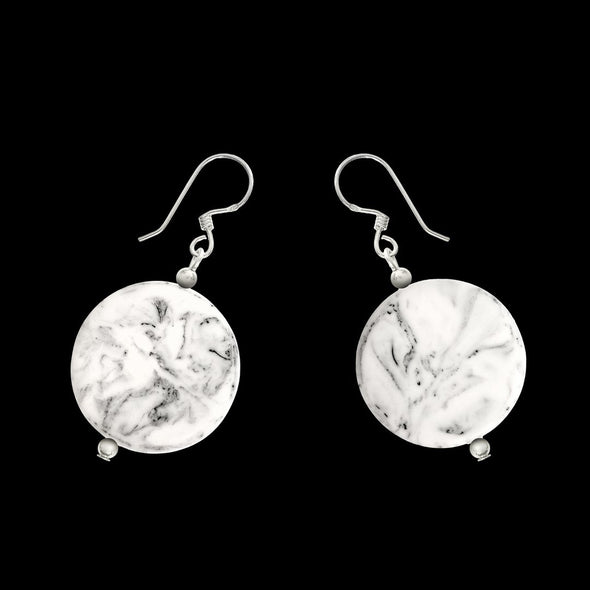 'Luna' Medium Earrings - Polka Luka Resin Jewellery