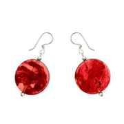 'Luna' Medium Earrings - Polka Luka Resin Jewellery