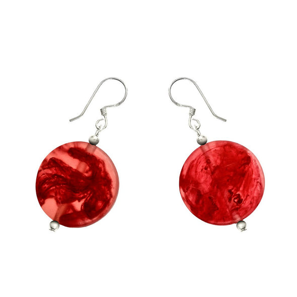 'Luna' Medium Earrings - Polka Luka Resin Jewellery