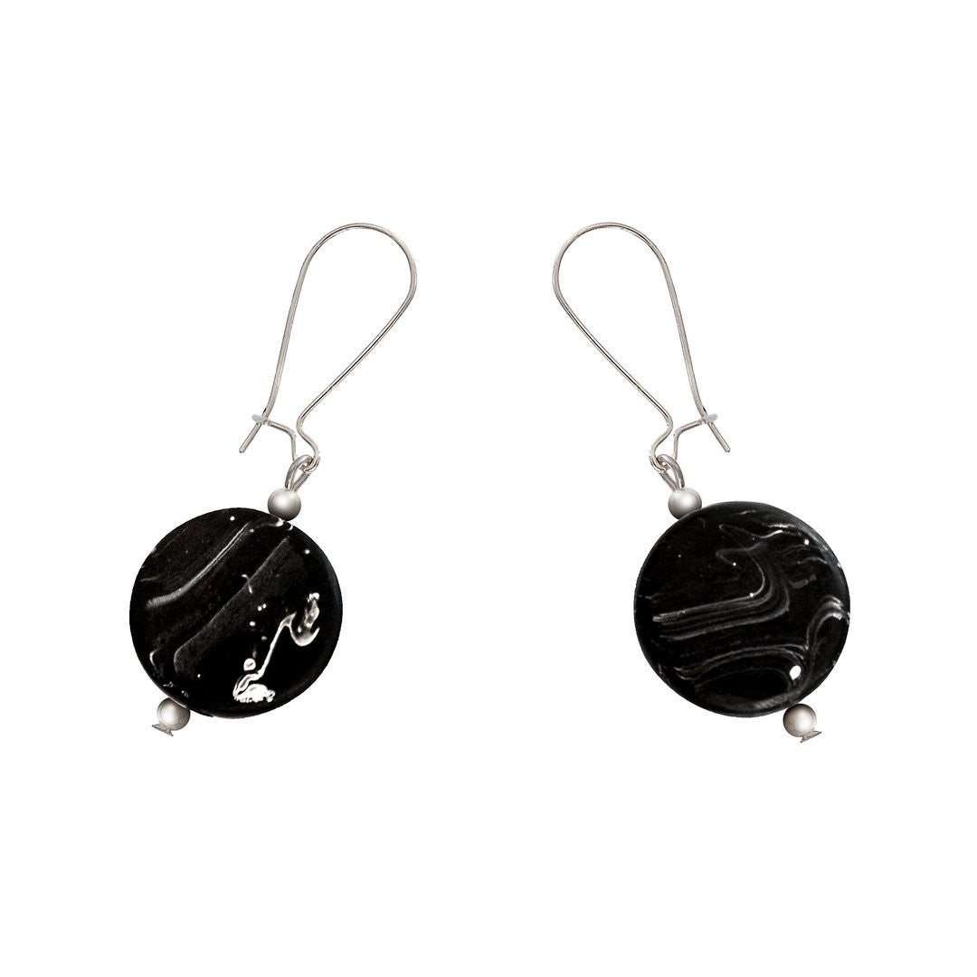 'Luna Petite' Resin Earrings - Polka Luka Resin Jewellery