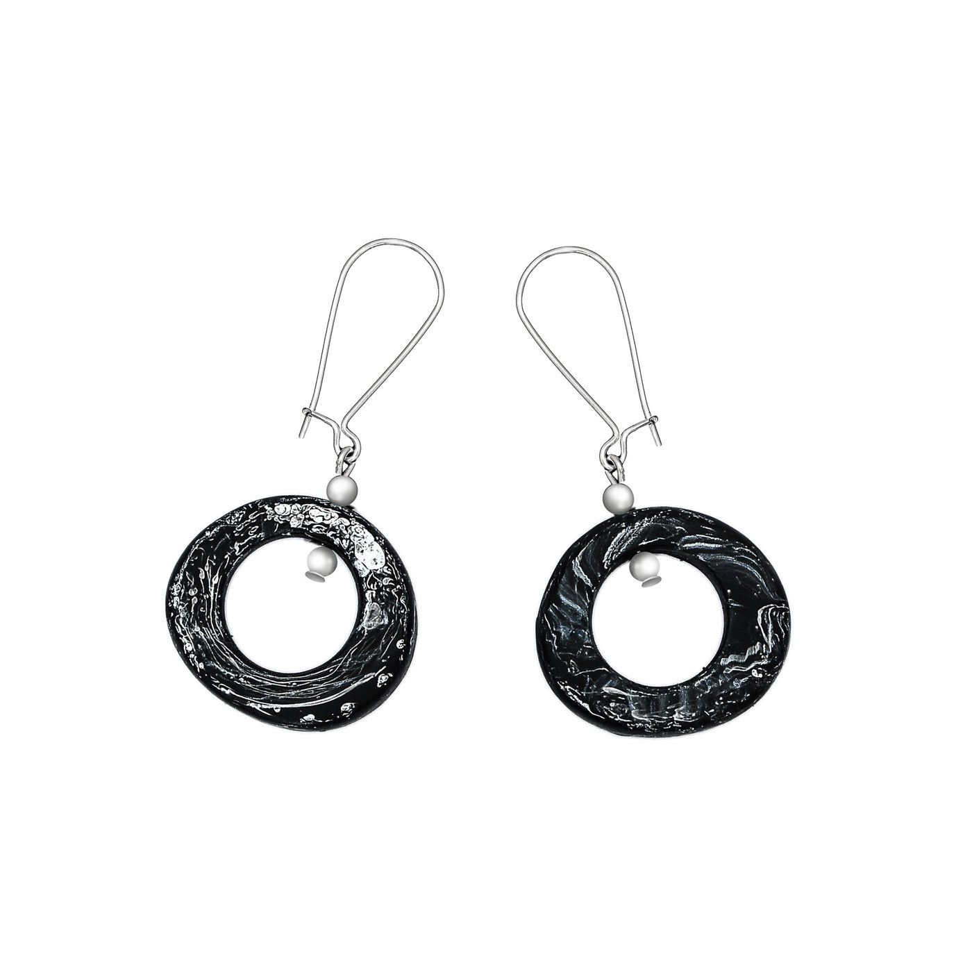 Paparazzi black wood deals earrings