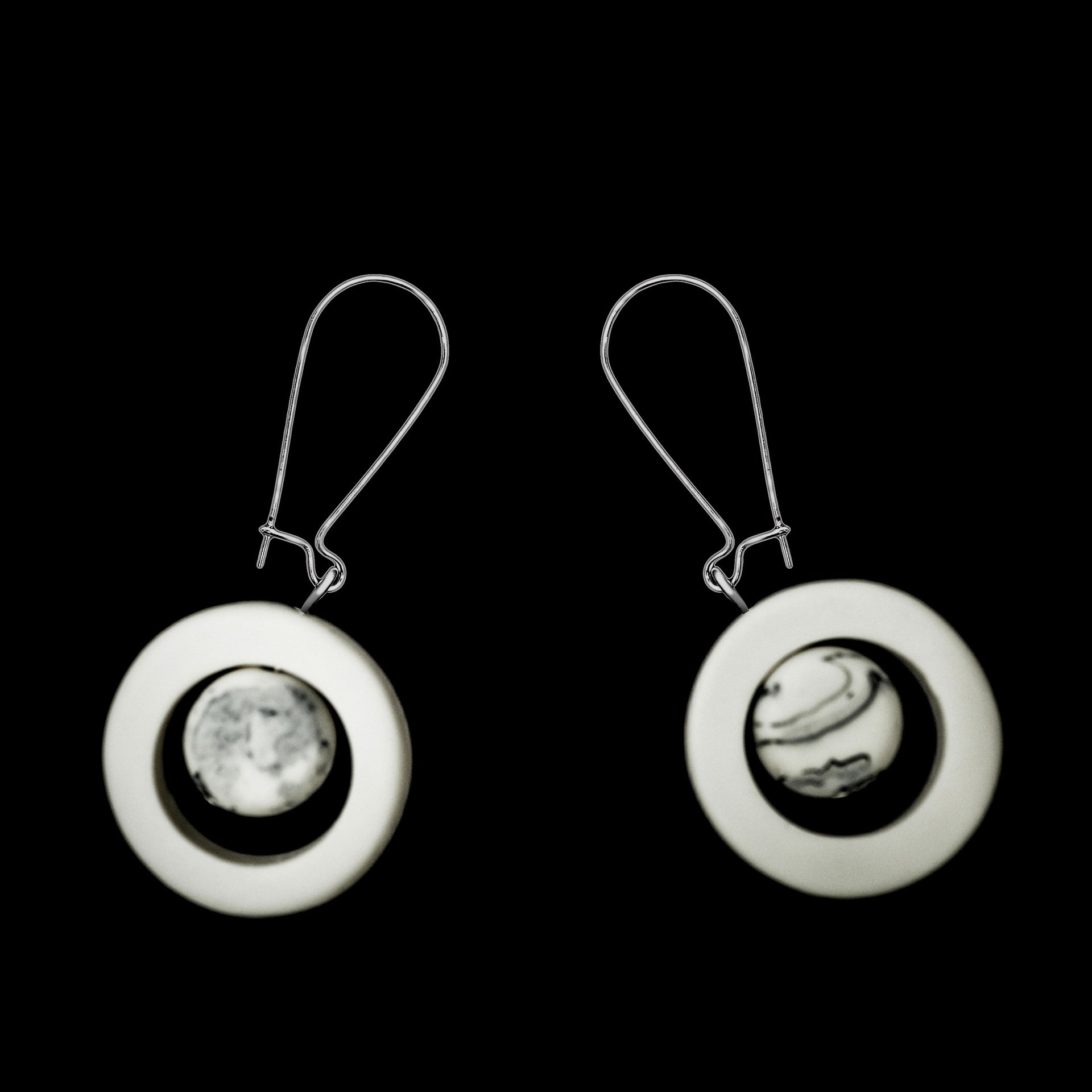Night Skies Earring - Polka Luka Resin Jewellery