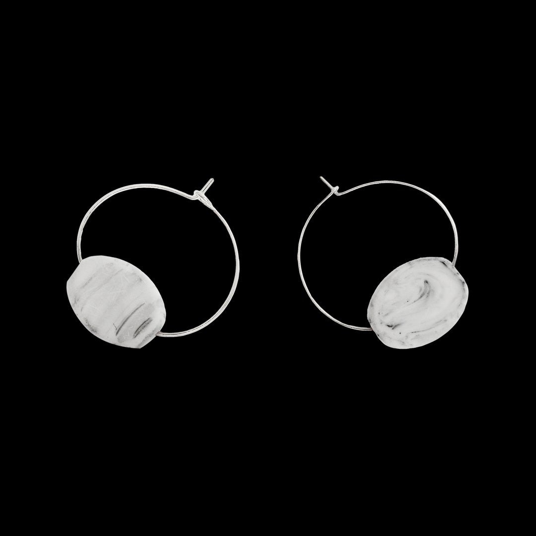'Orbit' Resin Earrings - Polka Luka Resin Jewellery