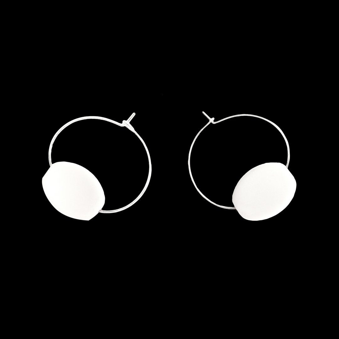 'Orbit' Resin Earrings - Polka Luka Resin Jewellery