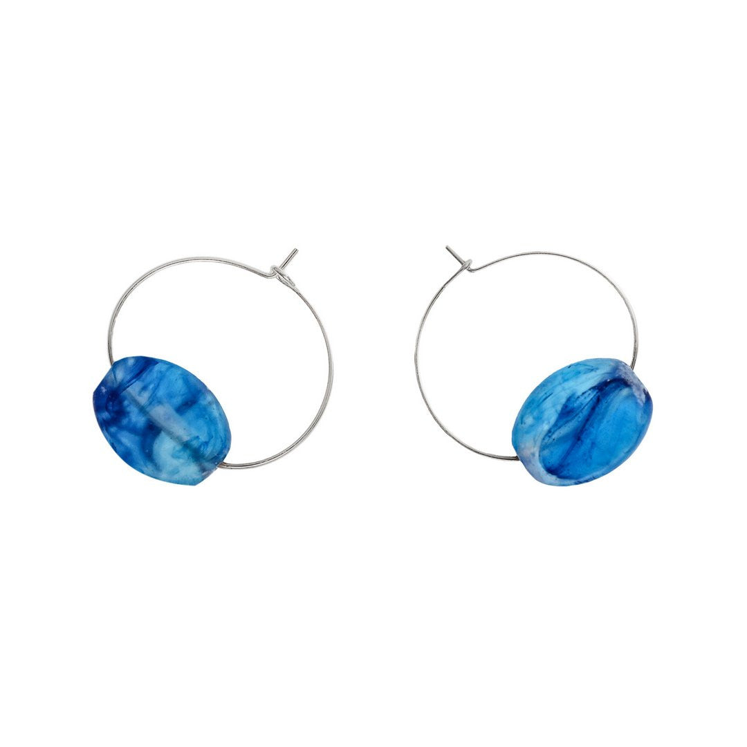 'Orbit' Resin Earrings - Polka Luka Resin Jewellery