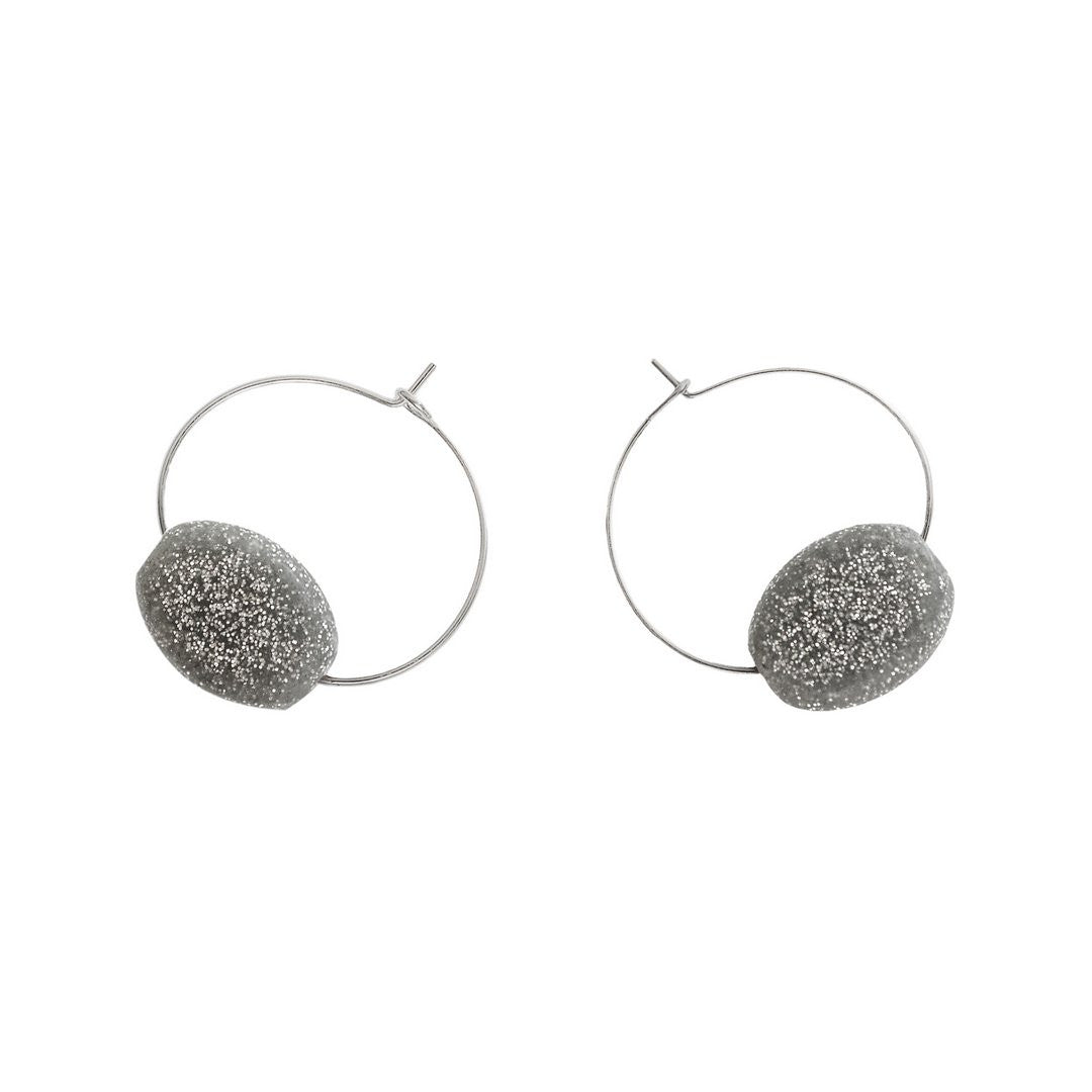 'Orbit' Resin Earrings - Polka Luka Resin Jewellery