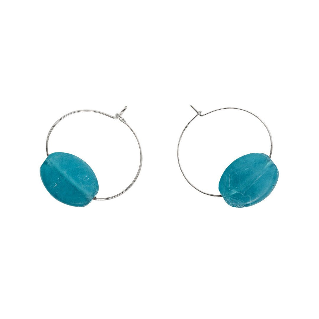 'Orbit' Resin Earrings - Polka Luka Resin Jewellery