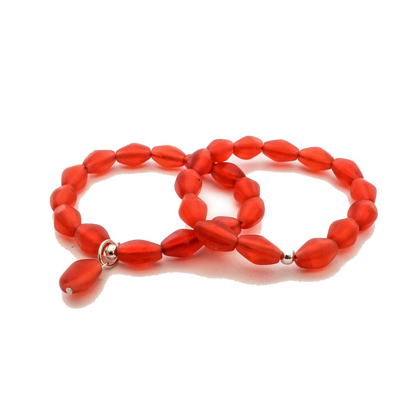 Paradiso Double Resin Bracelet - Polka Luka Resin Jewellery