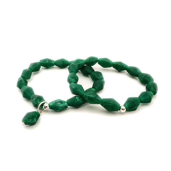 Paradiso Double Resin Bracelet - Polka Luka Resin Jewellery