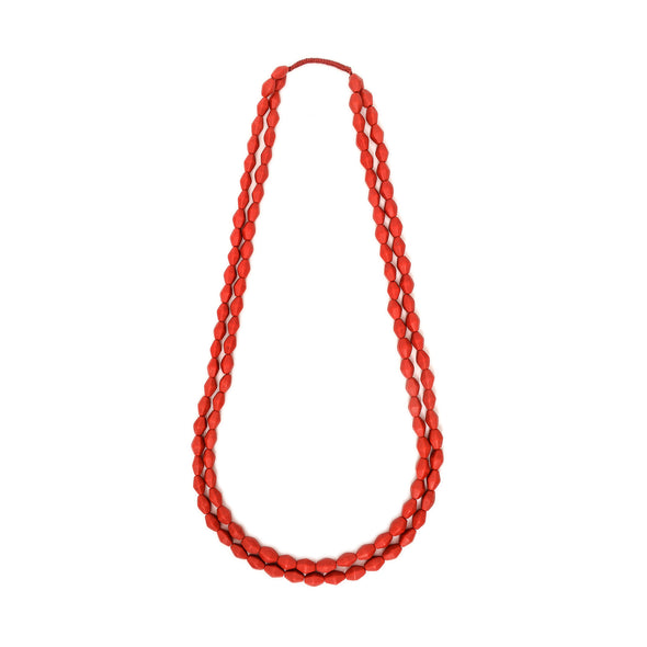 Paradiso Long Double Resin Necklace - Polka Luka Resin Jewellery