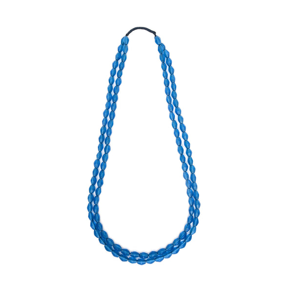 Paradiso Long Double Resin Necklace - Polka Luka Resin Jewellery