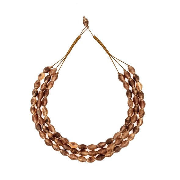 Paradiso Triple Strand Resin Necklace - Polka Luka Resin Jewellery