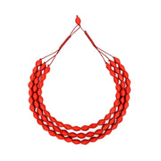 Paradiso Triple Strand Resin Necklace - Polka Luka Resin Jewellery