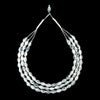Paradiso Triple Strand Resin Necklace - Polka Luka Resin Jewellery
