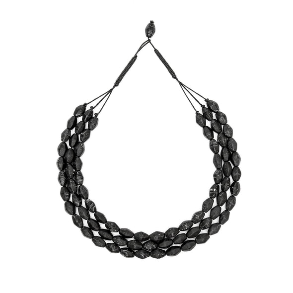 Paradiso Triple Strand Resin Necklace - Polka Luka Resin Jewellery