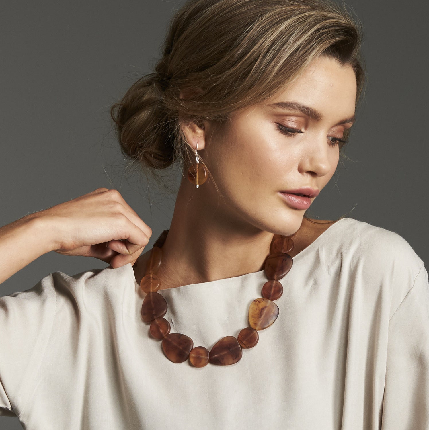 Pilgrim Earrings - Polka Luka Resin Jewellery